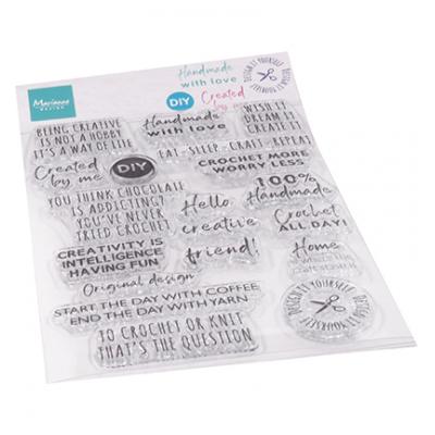 Marianne Design Clear Stamps - Crafting Sentiments